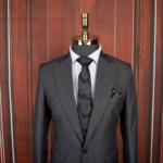 کت شلوار مردانه طوسی فاستونی