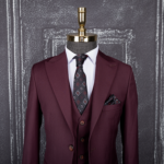 کت و شلوار مردانه با جلیقه