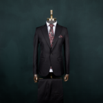 کت و شلوار مشکی فاستونی