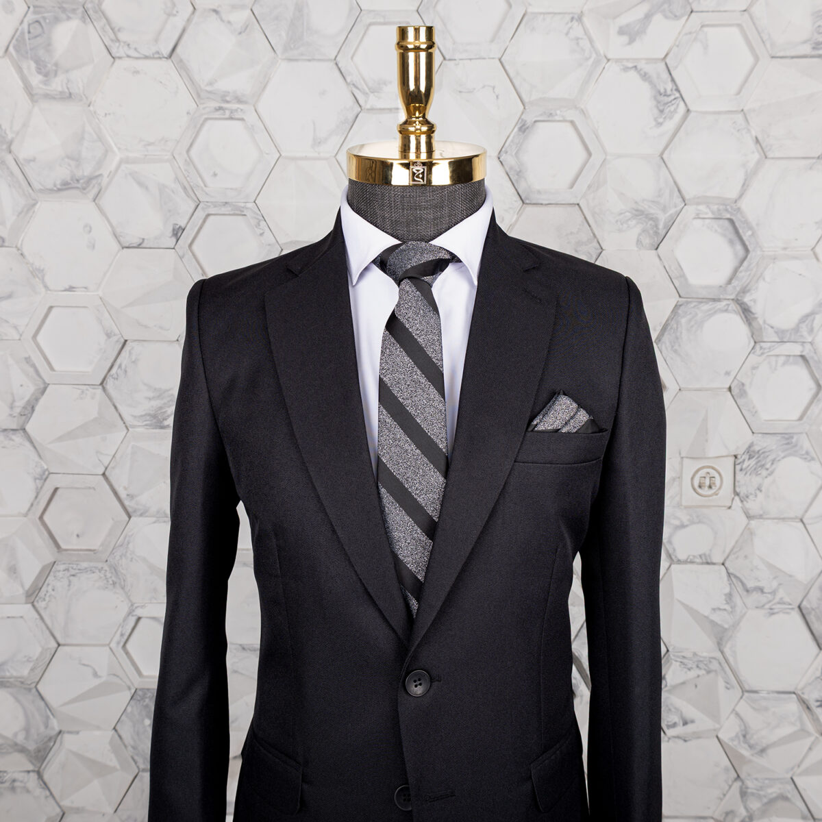 کت شلوار مردانه مشکی