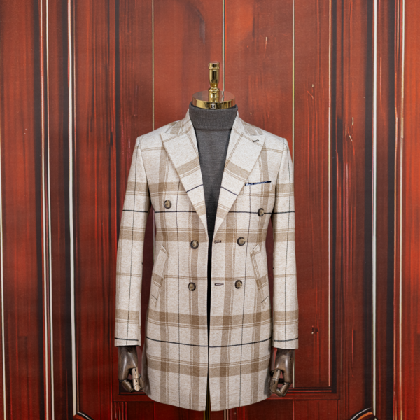 پالتو پرنس دوگال دبل برست کرم