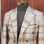 پالتو پرنس دوگال دبل برست کرم - Image 2