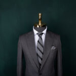 کت شلوار مردانه طوسی