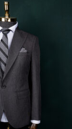 کت شلوار طوسی ارزان