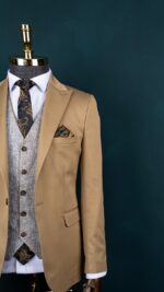 کت شلوار رسمی مردانه با جلیقه