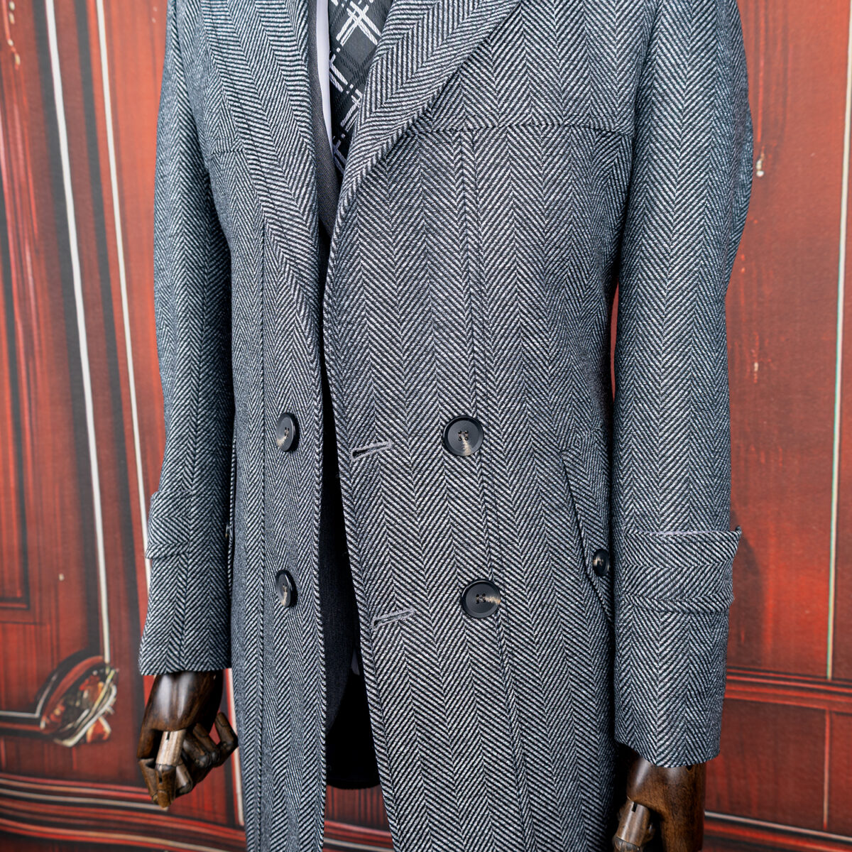 پالتو طوسی مردانه