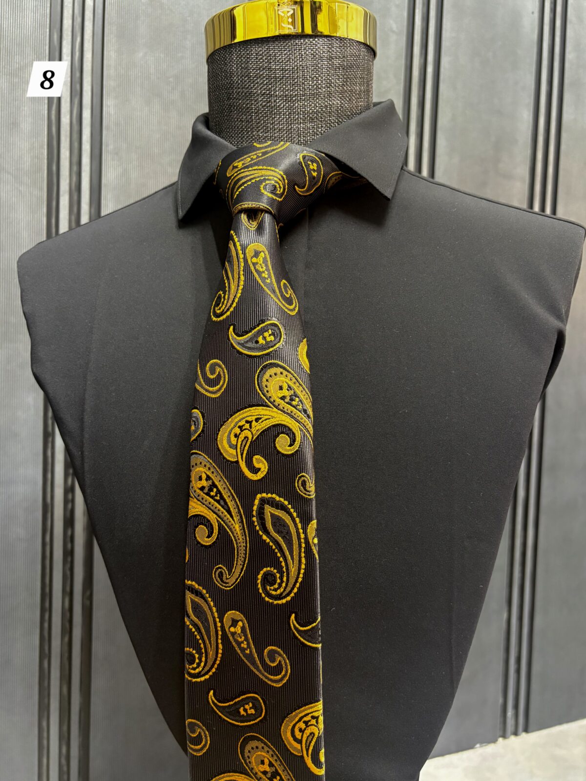 کروات و دستمال جیب طرح دار - Image 9