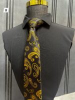 کروات و دستمال جیب طرح دار - Image 9