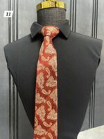 کروات و دستمال جیب طرح دار - Image 12