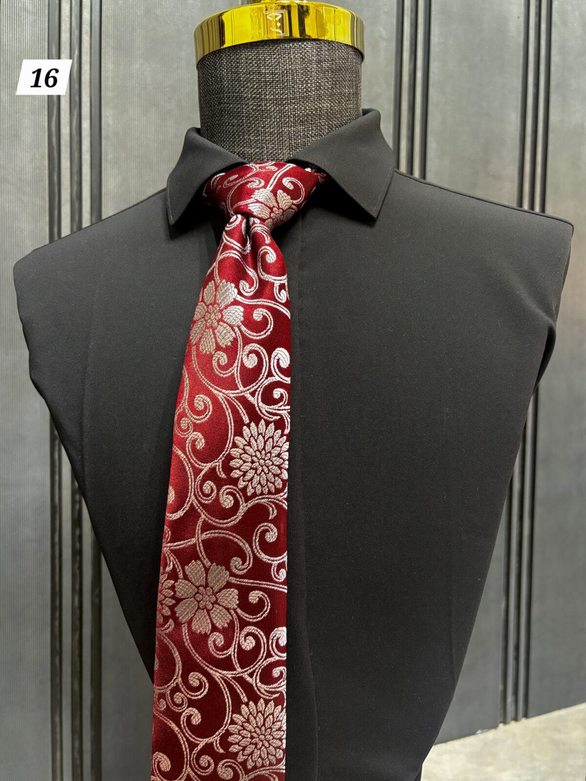 کروات و دستمال جیب طرح دار - Image 17