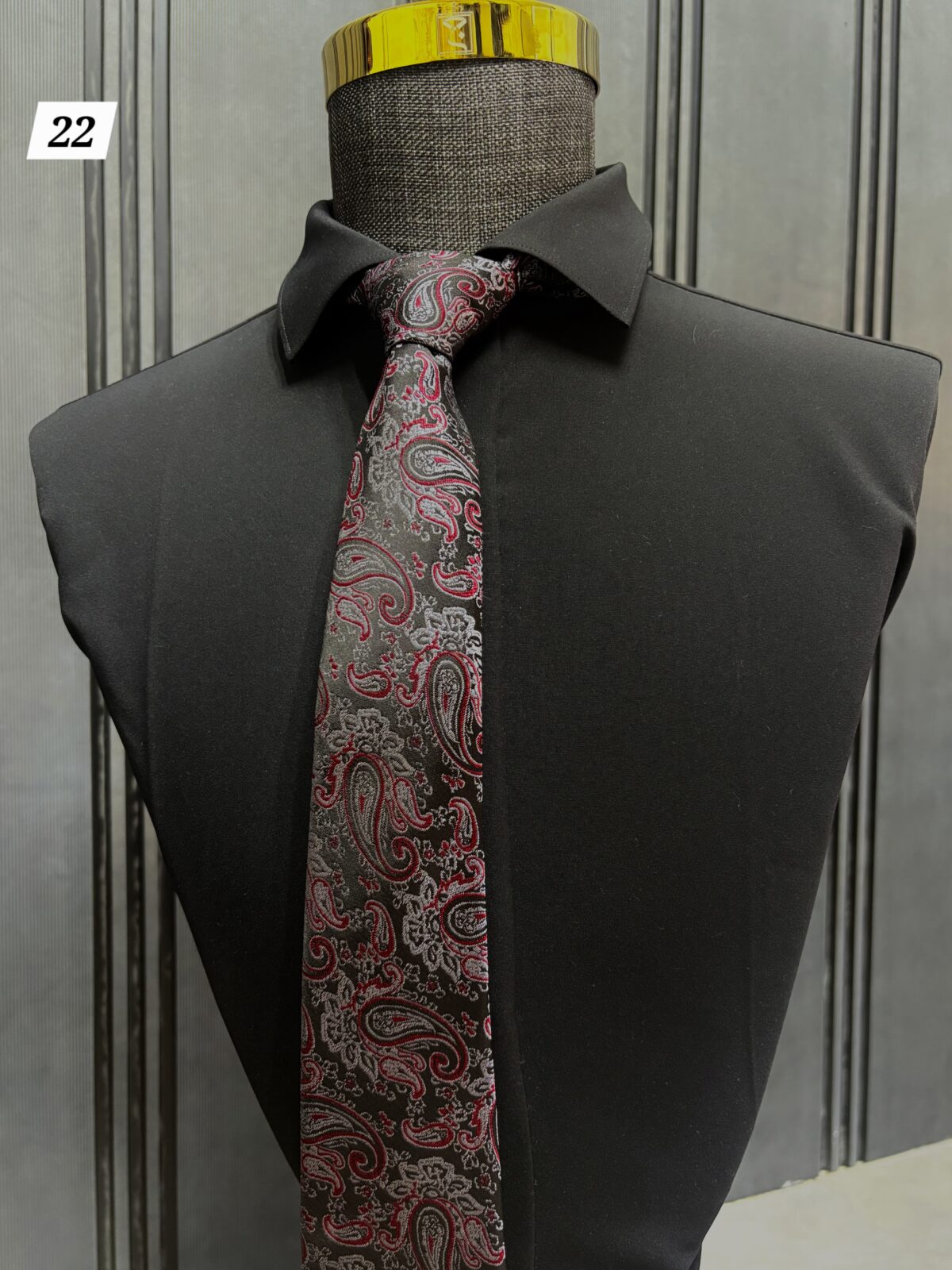 کروات و دستمال جیب طرح دار - Image 23