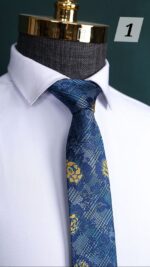 کروات طرح دار ابریشمی