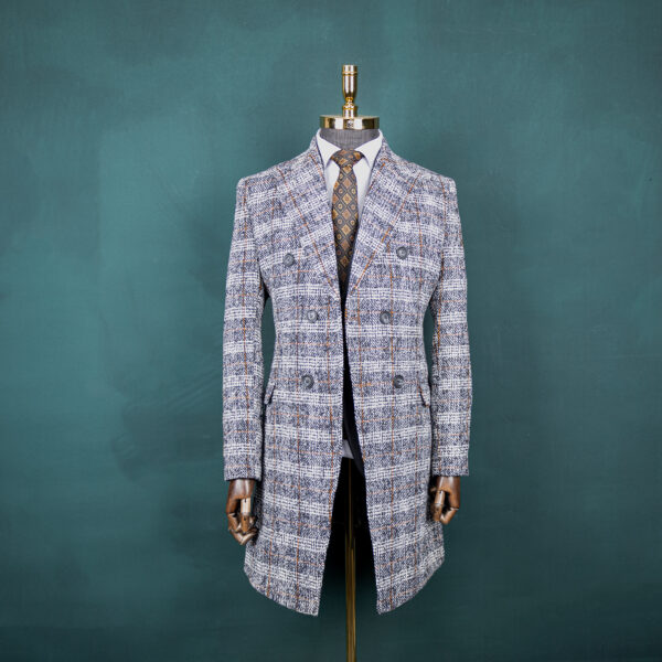 نیم پالتو پشمی دبل برست پرنس دوگال