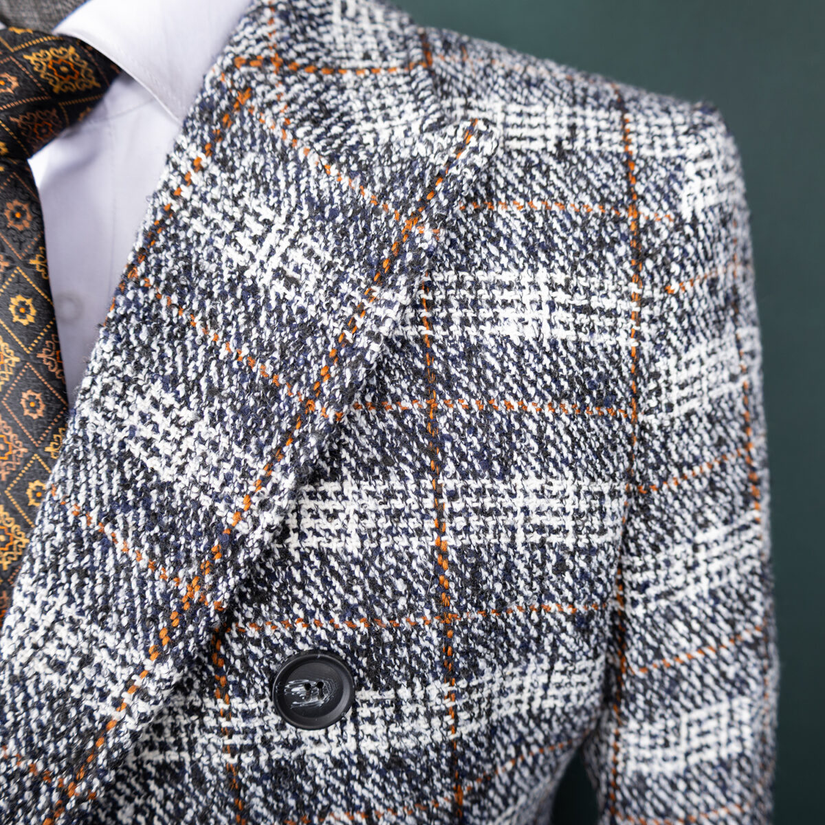 پالتو چهارخانه اسپرت