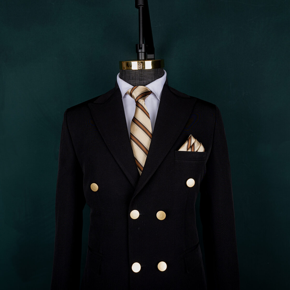 کت شلوار دامادی مشکی