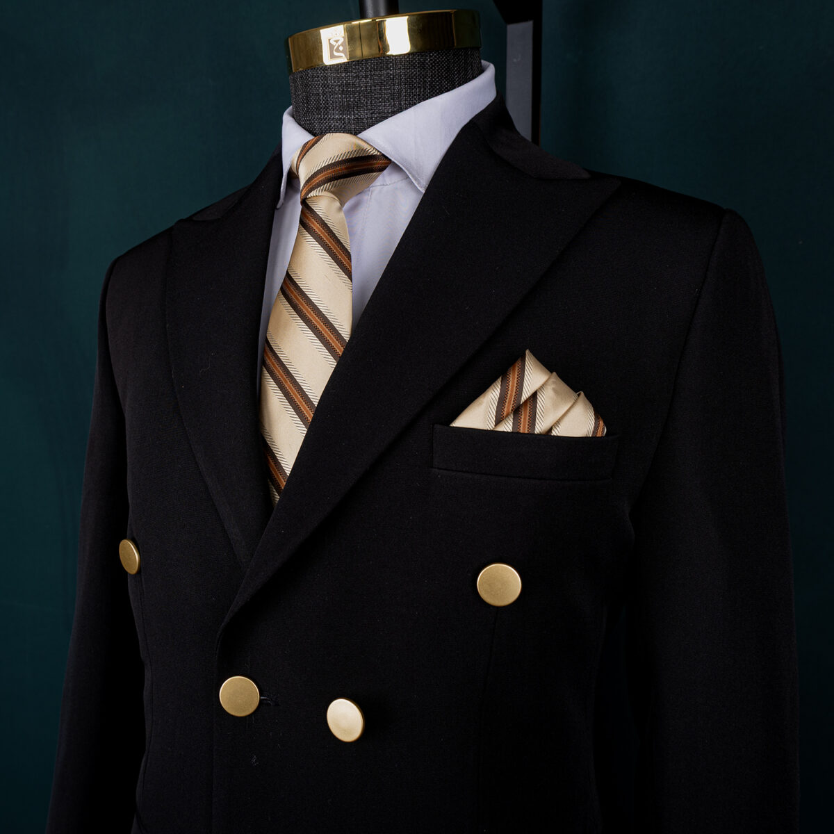 کت شلوار شش دکمه مشکی