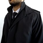 بارانی مشکی ارزان و باکیفیت