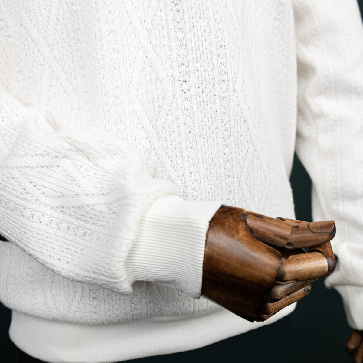 بافت نیم زیپ مردانه - Image 8