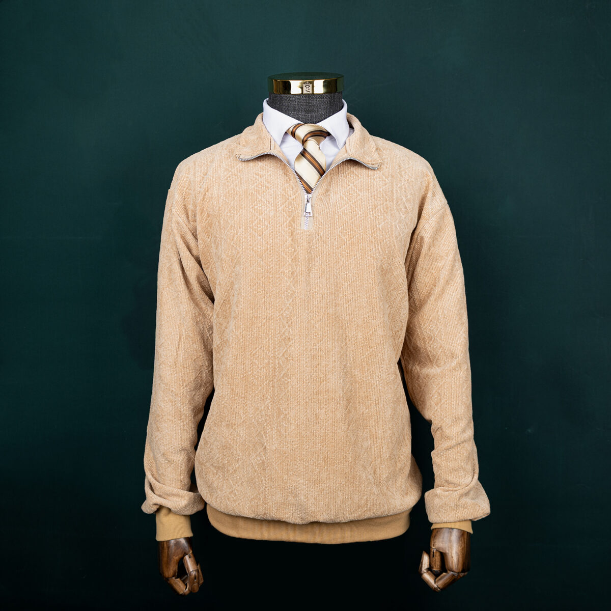 بافت نیم زیپ مردانه - Image 9