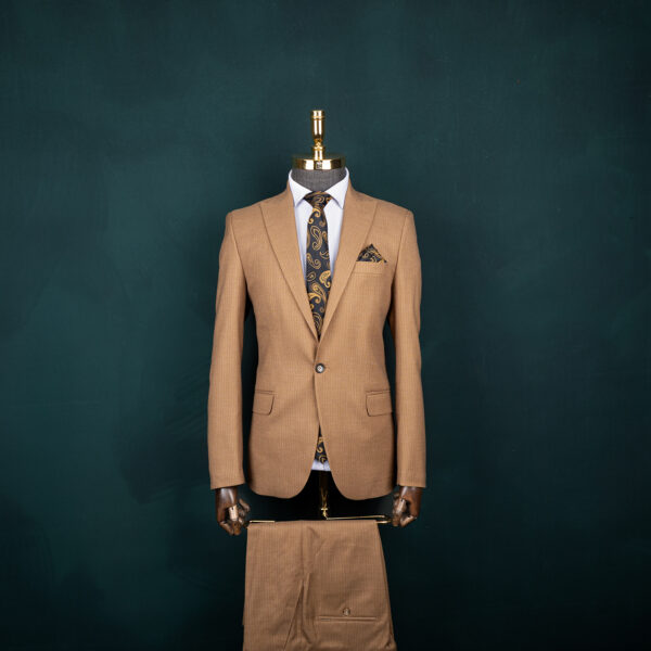 کت و شلوار دیپلمات ترک کرم