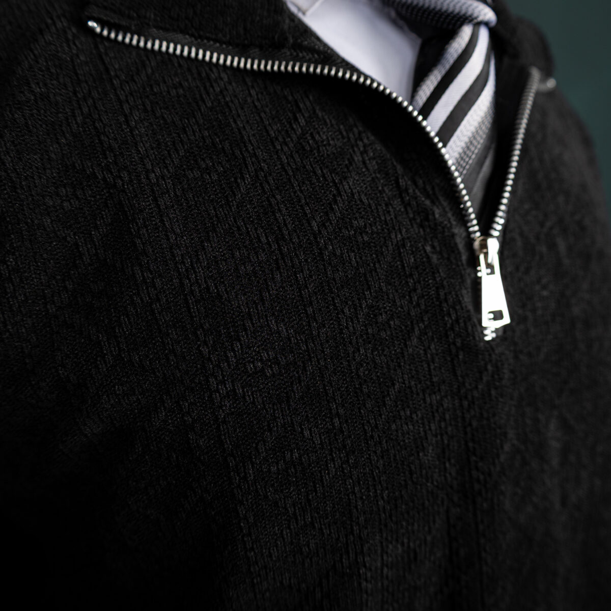 بافت نیم زیپ مردانه - Image 13