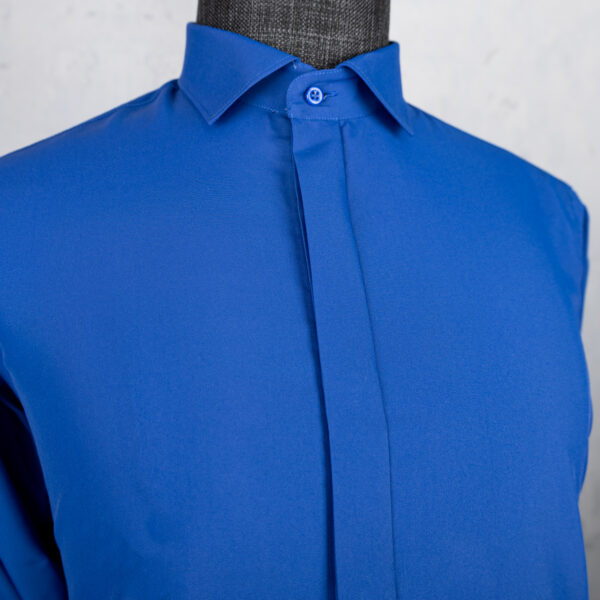 پیراهن دوشین آبی درباری