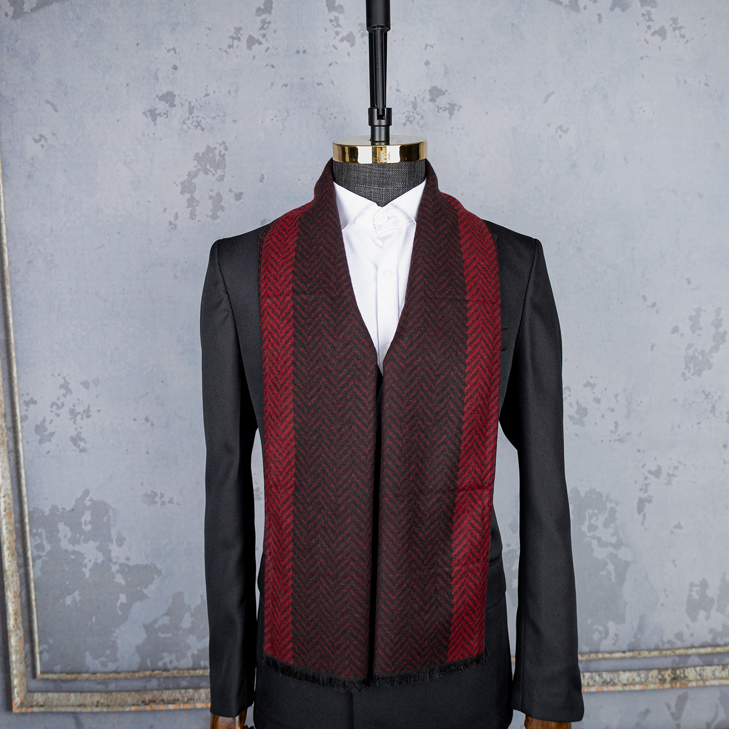 3597 شال گردن مردانه پشمی