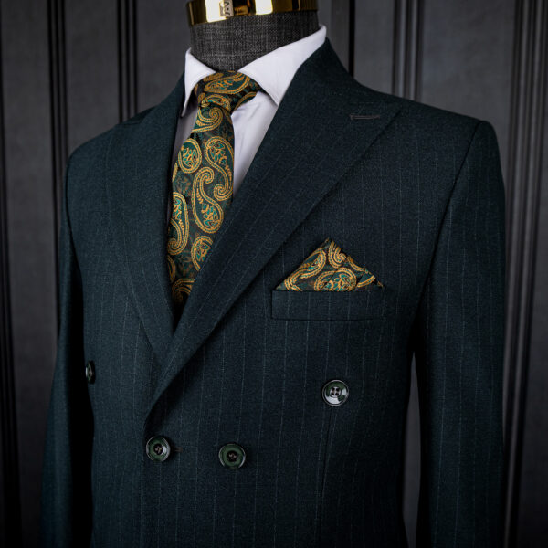 کت و شلوار سبز مجلسی