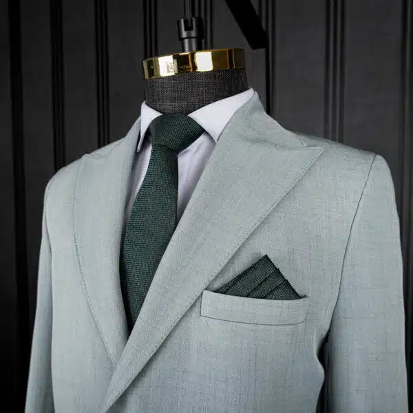 کت شلوار سبز اسلپ