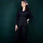 شومیز شلوار پشت بند دار