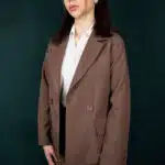 کت و شلوار زنانه قهوه ای