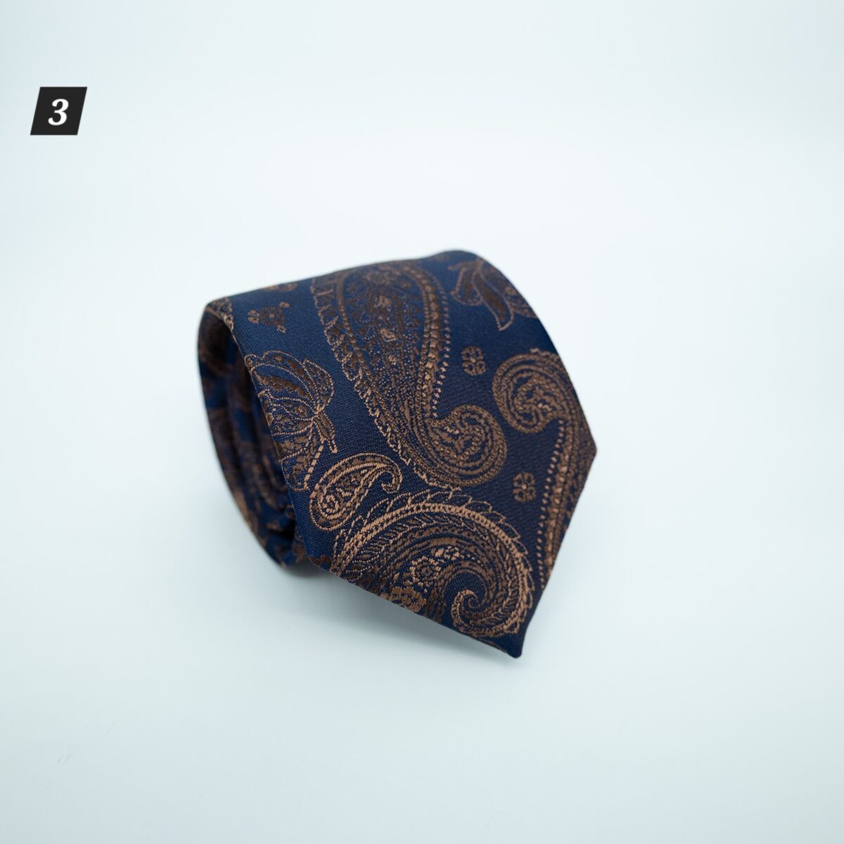کروات و دستمال جیب طرح دار - Image 4