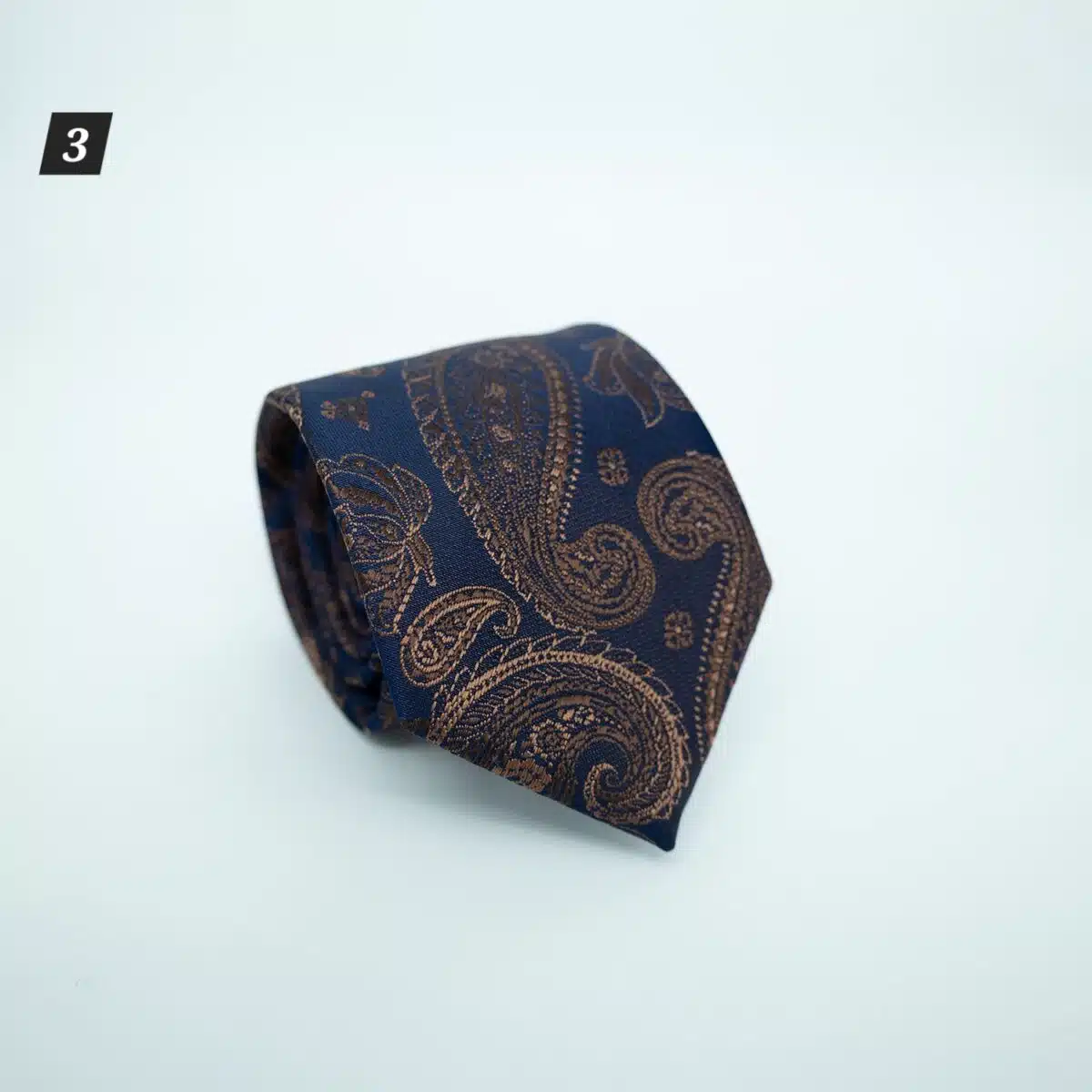 کروات و دستمال جیب طرح دار - Image 4