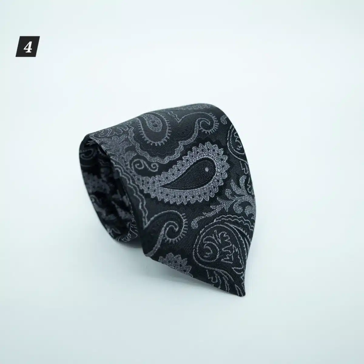 کروات و دستمال جیب طرح دار - Image 5