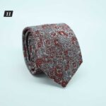 کروات و دستمال جیب طرح دار - Image 12